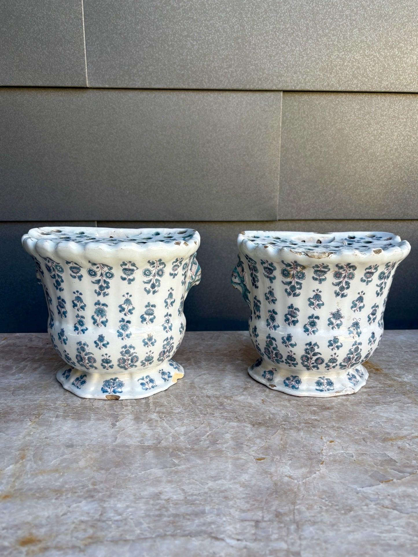 Pair of 18th c. Italian Jardinieres
