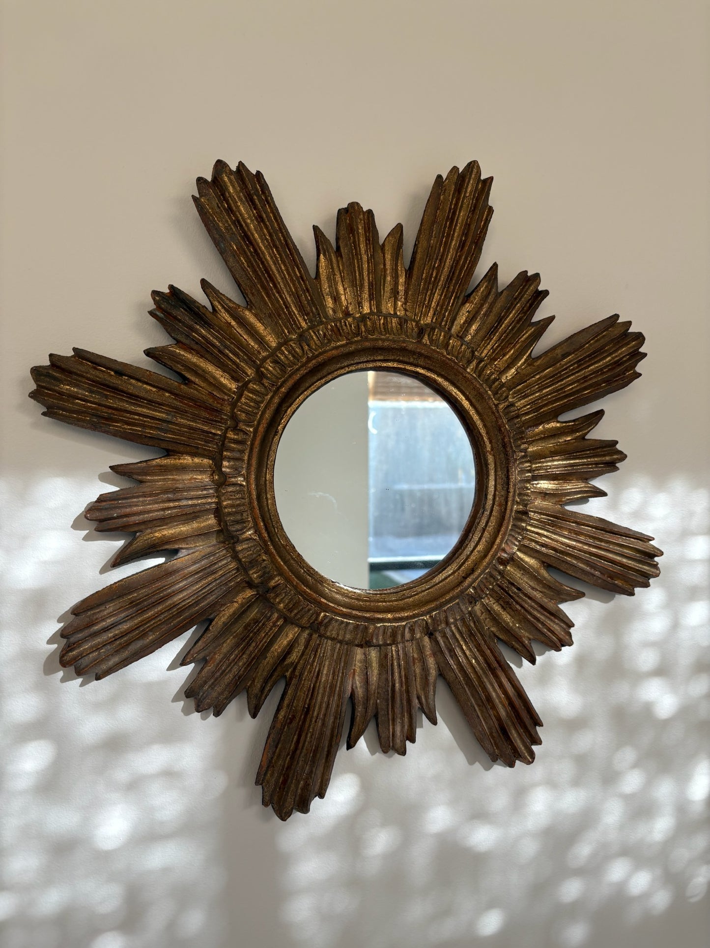 19th c. Italian Sunburst Mirror