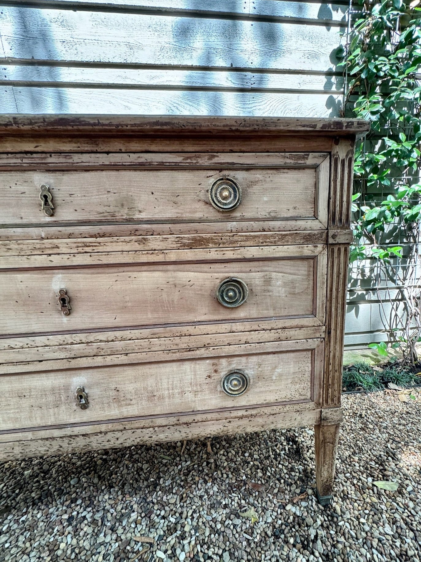 Bleached Louis XVI Commode