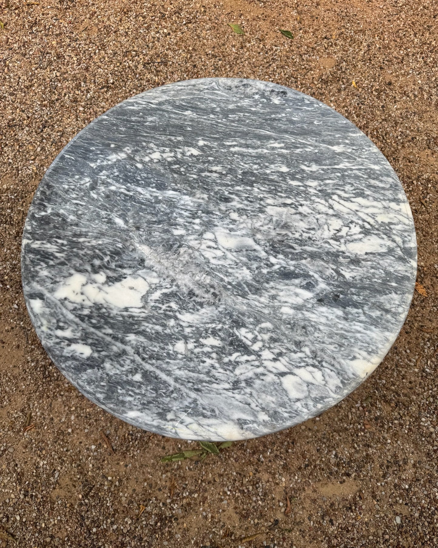Round Marble Bistro Table