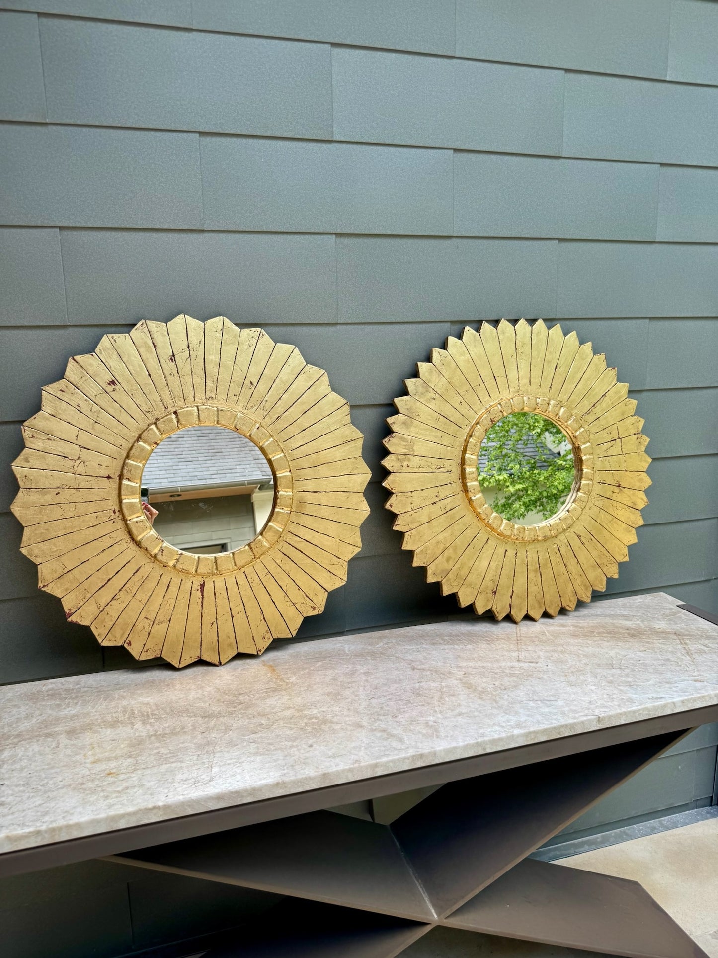 Gold Sunburst Mirror