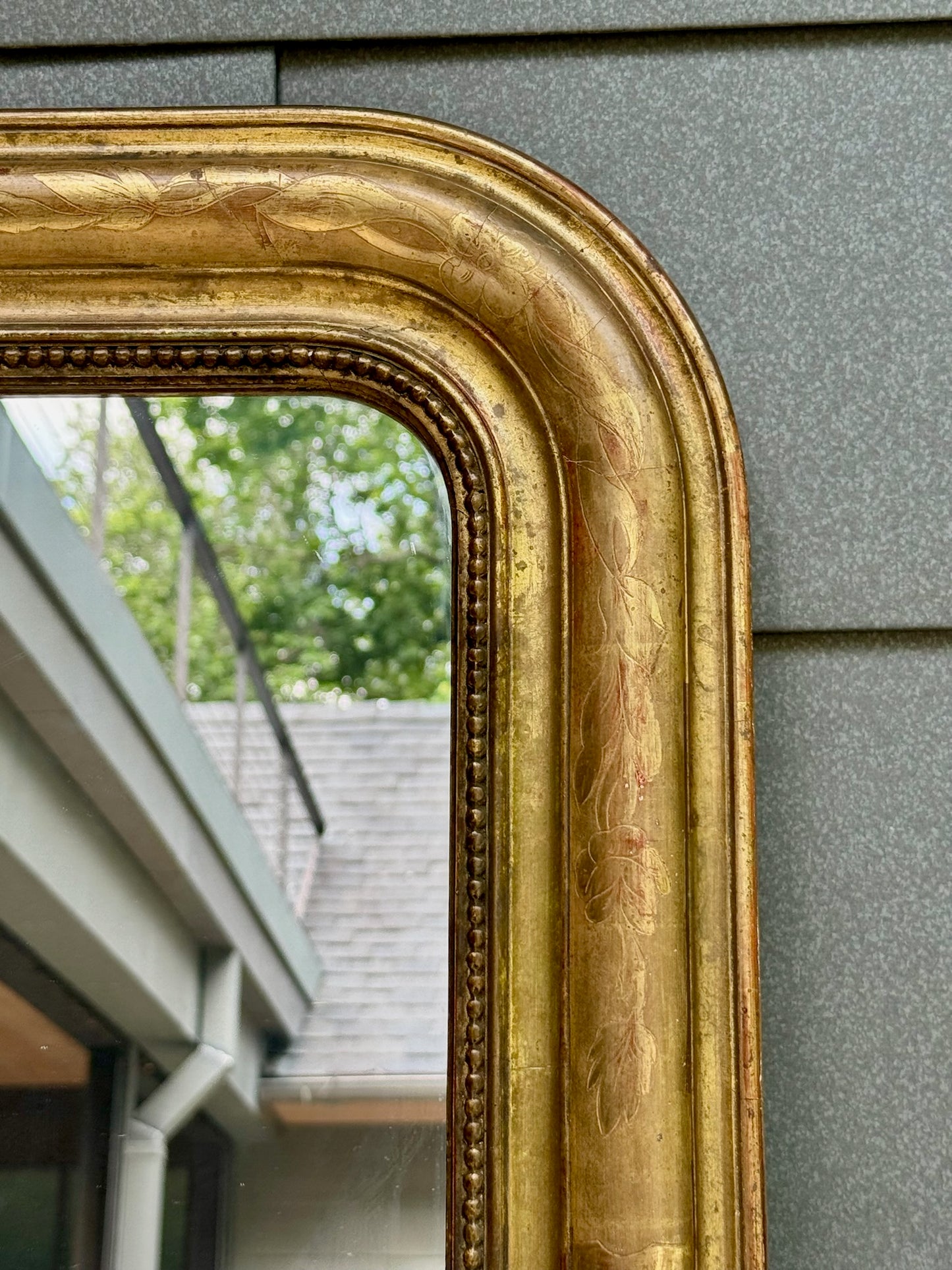 18th c. Gold Louis Philippe Mirror