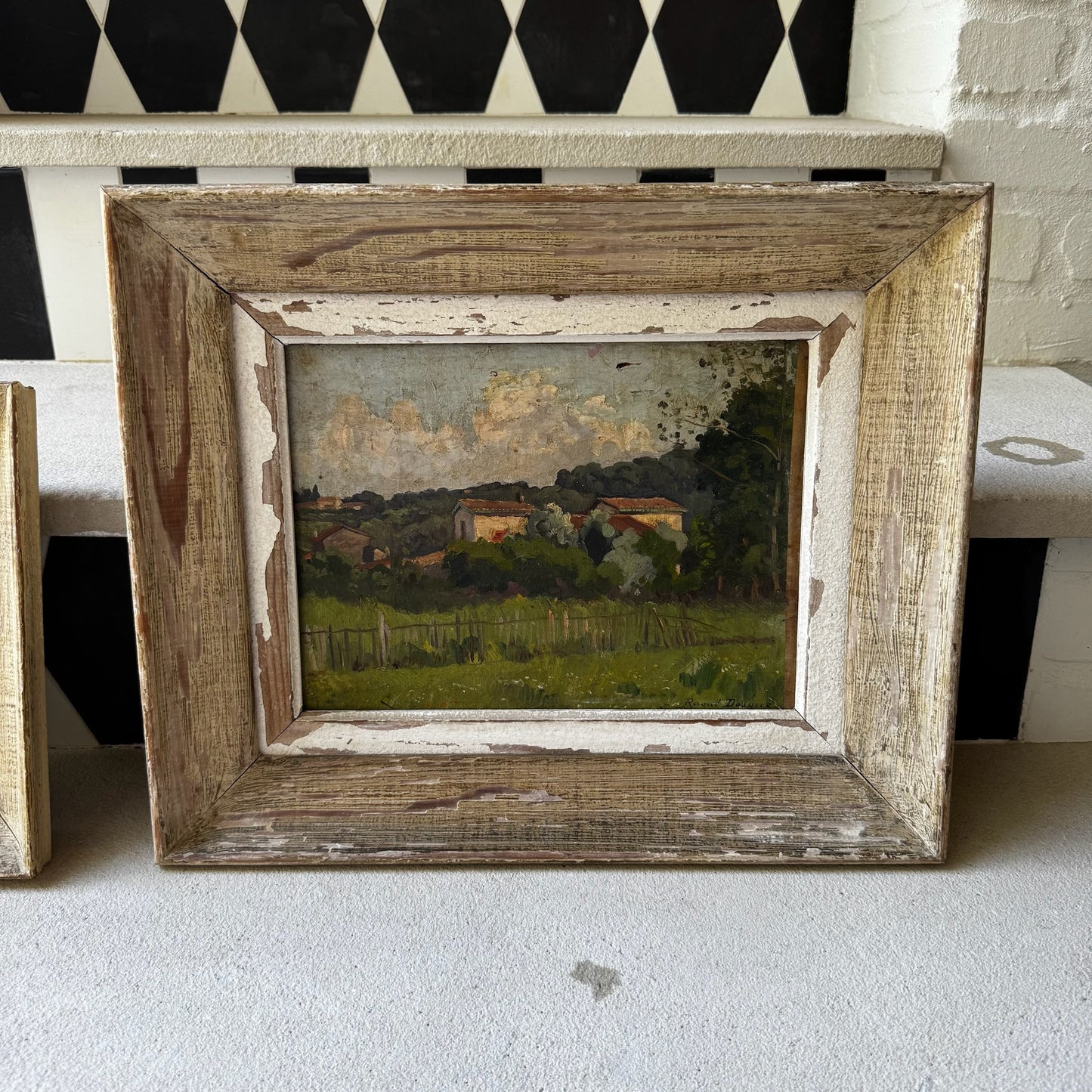 Pair of Landscapes by Raoul Dosque