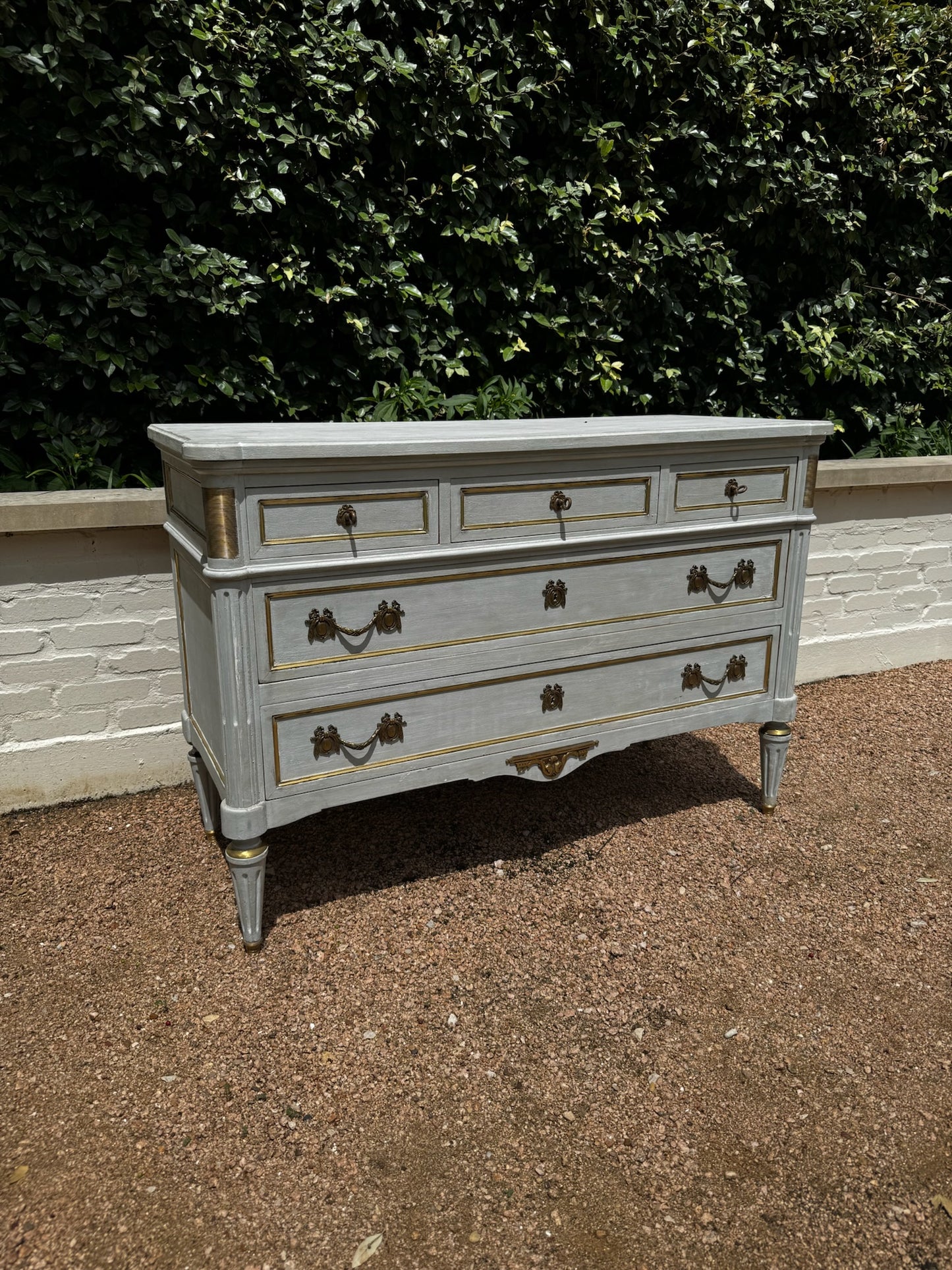 19th c. painted Louis XVI Commode