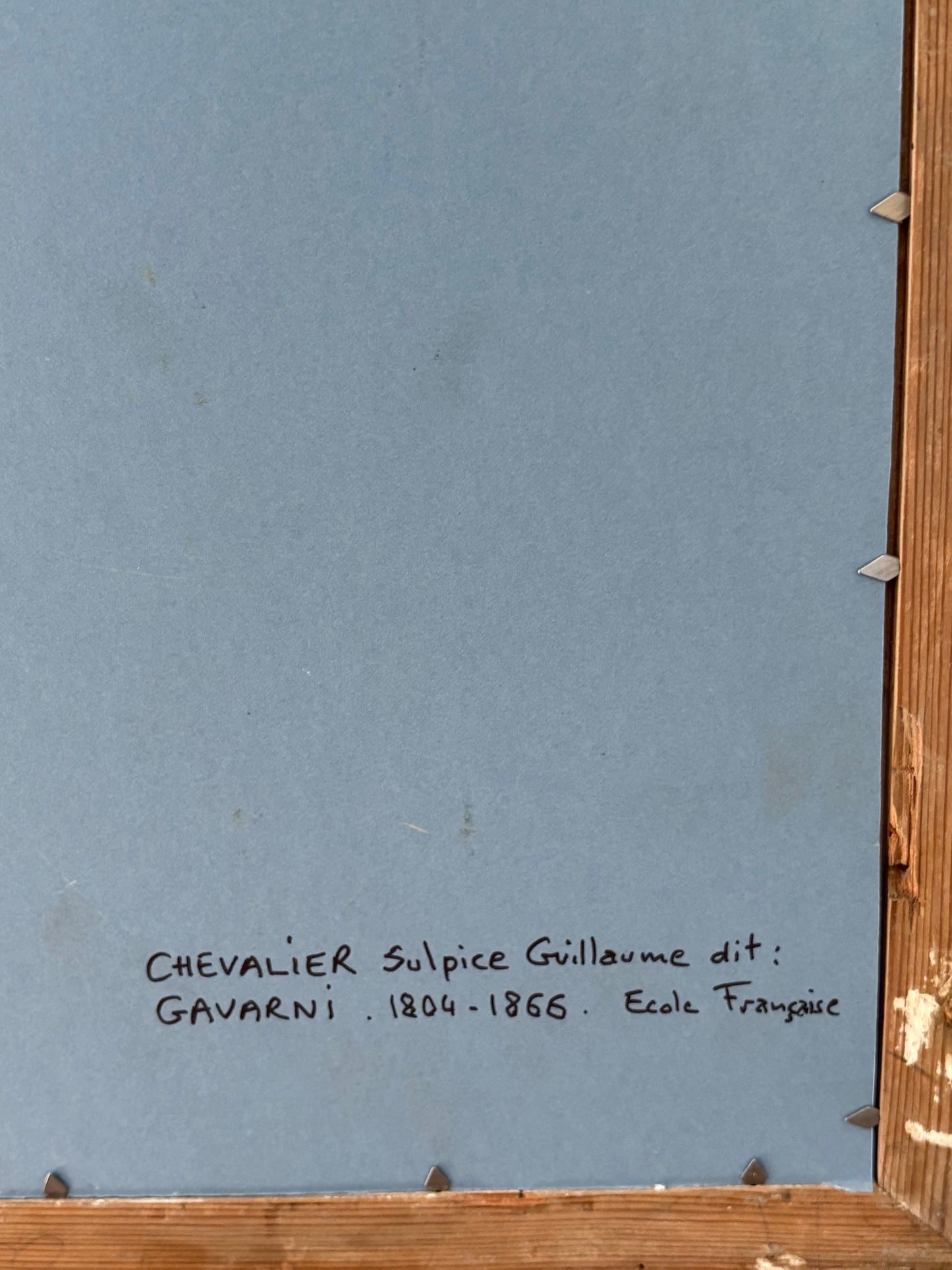 19th c. Original Paul Gavarni Sketch