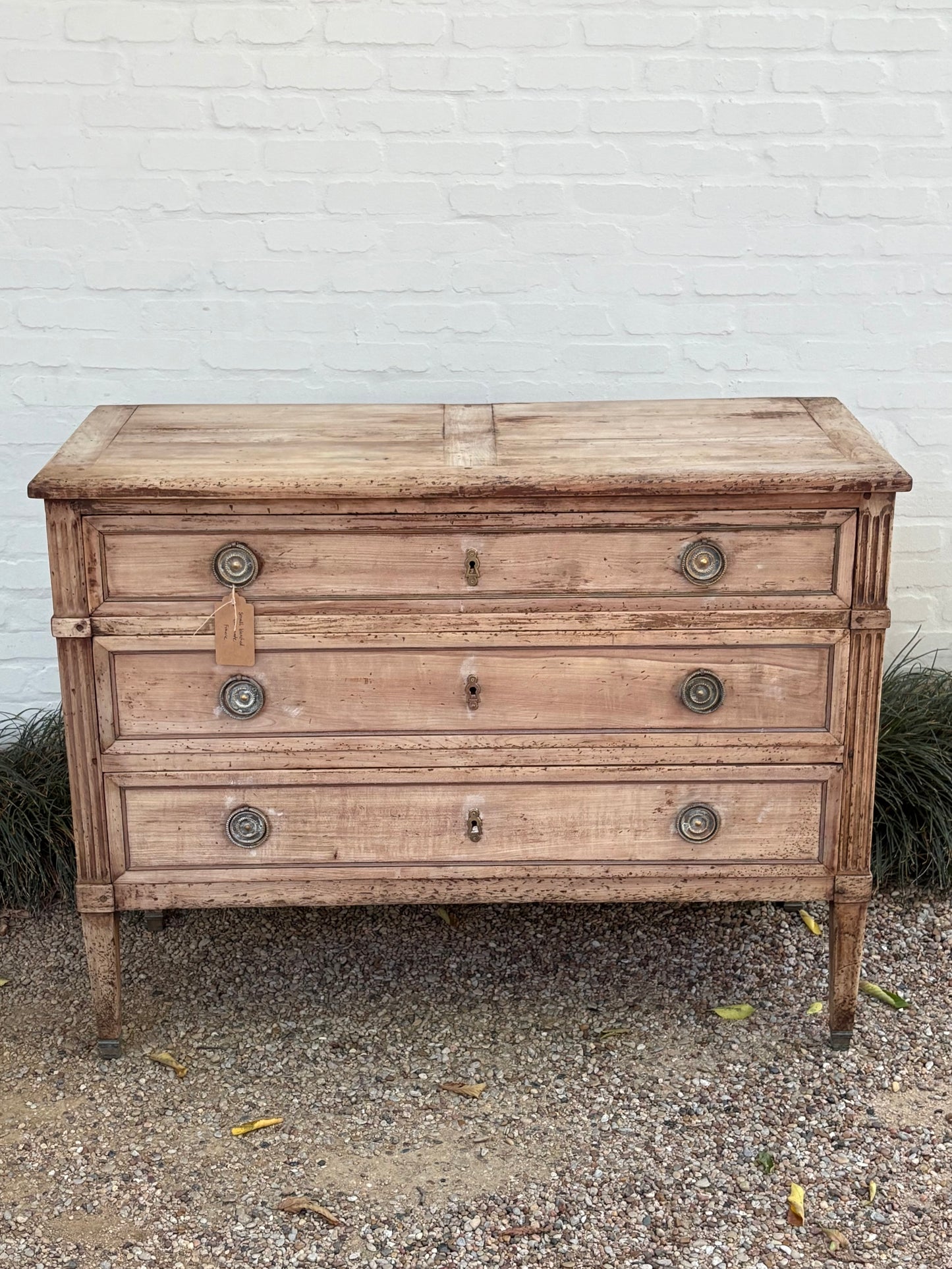 Bleached Louis XVI Commode