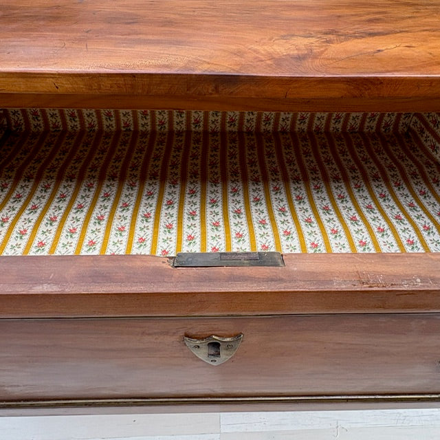 18th c. Two-Drawer Louis XVI Commode, Cherrywood