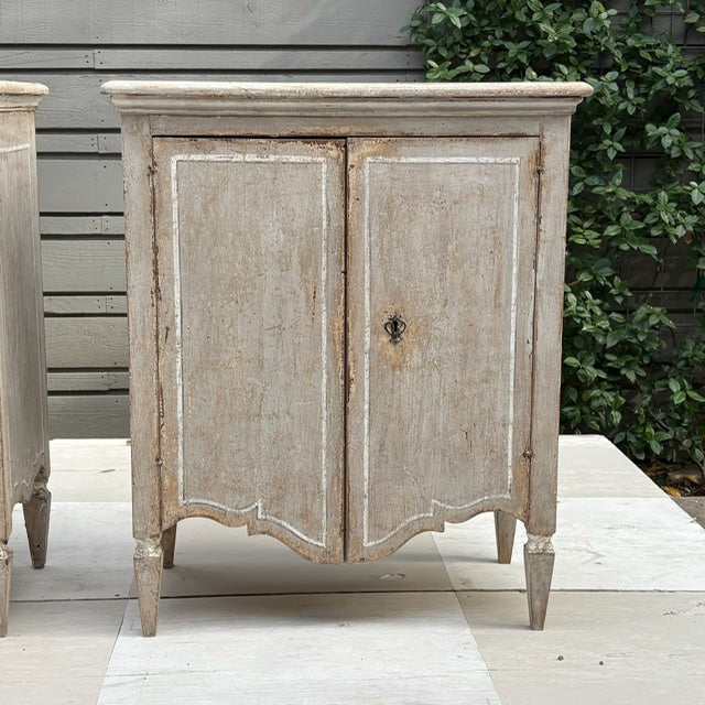 Pair of Hand-Painted Italian Side Tables