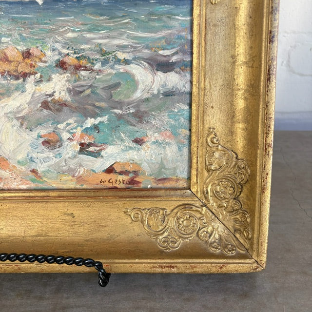 20th c. Cote d'Azur Seascape