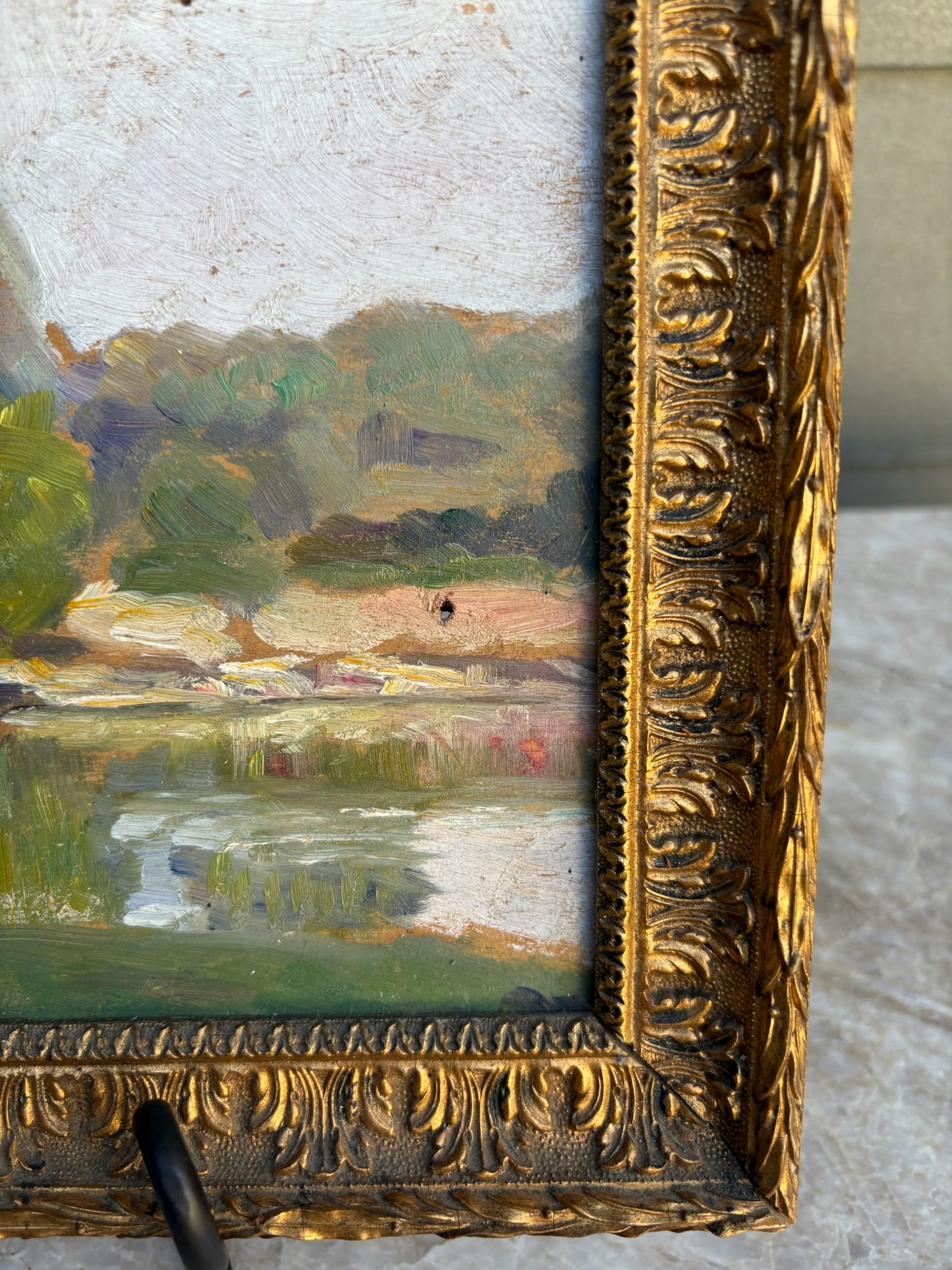 Early 20th c. French Countryside Painting
