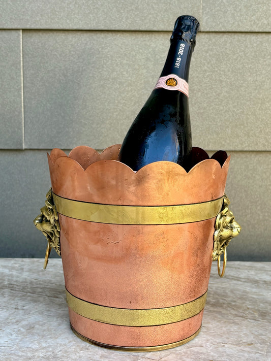 Early 20th c. Copper Champagne Bucket