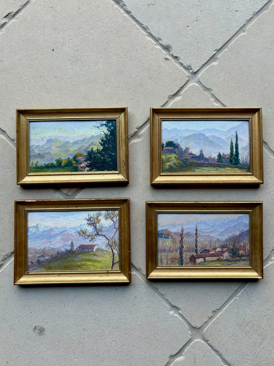 20th c. French Pyrenees Landscapes