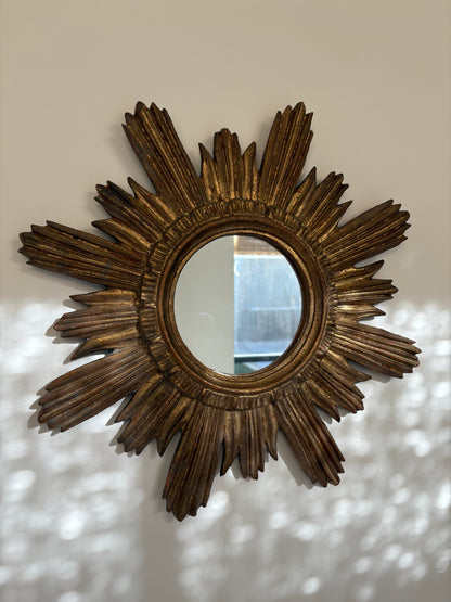 19th c. Italian Sunburst Mirror