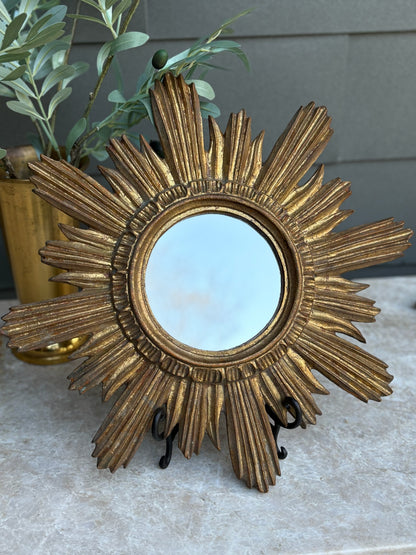 19th c. Italian Sunburst Mirror
