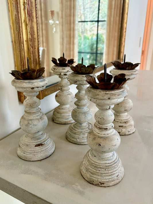 19th c. Italian Candlesticks (5)