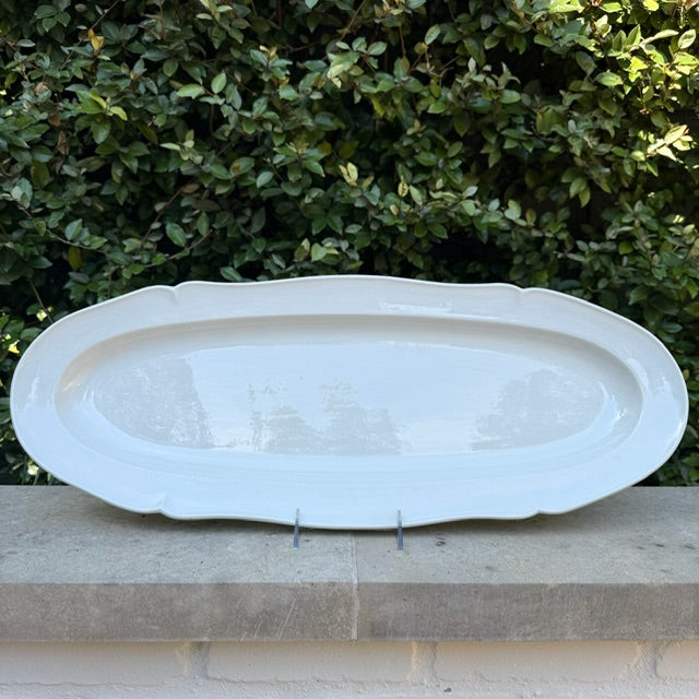 French Creamware Fish Platter