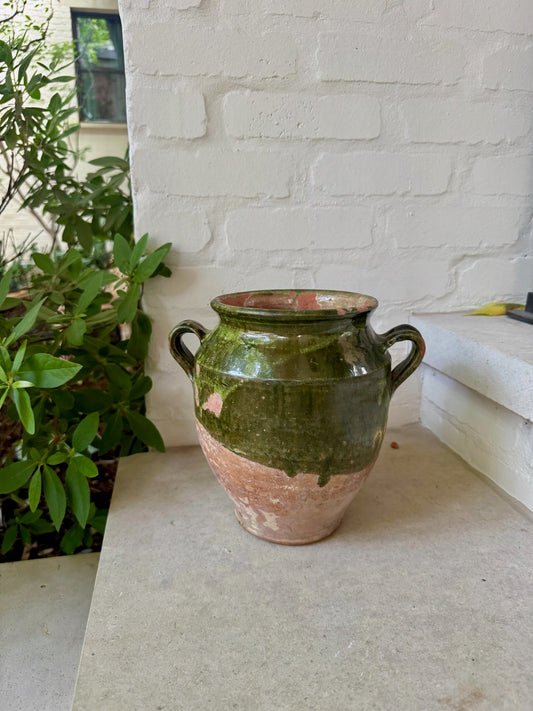 French Confit Pot (small, green)