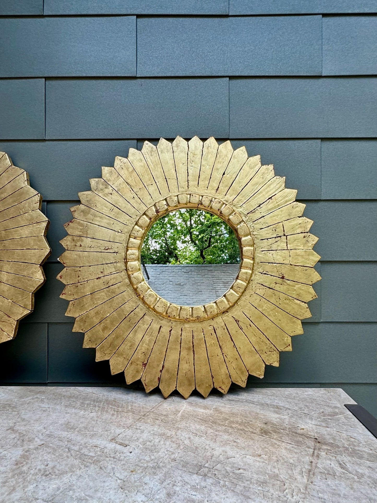 Gold Sunburst Mirror