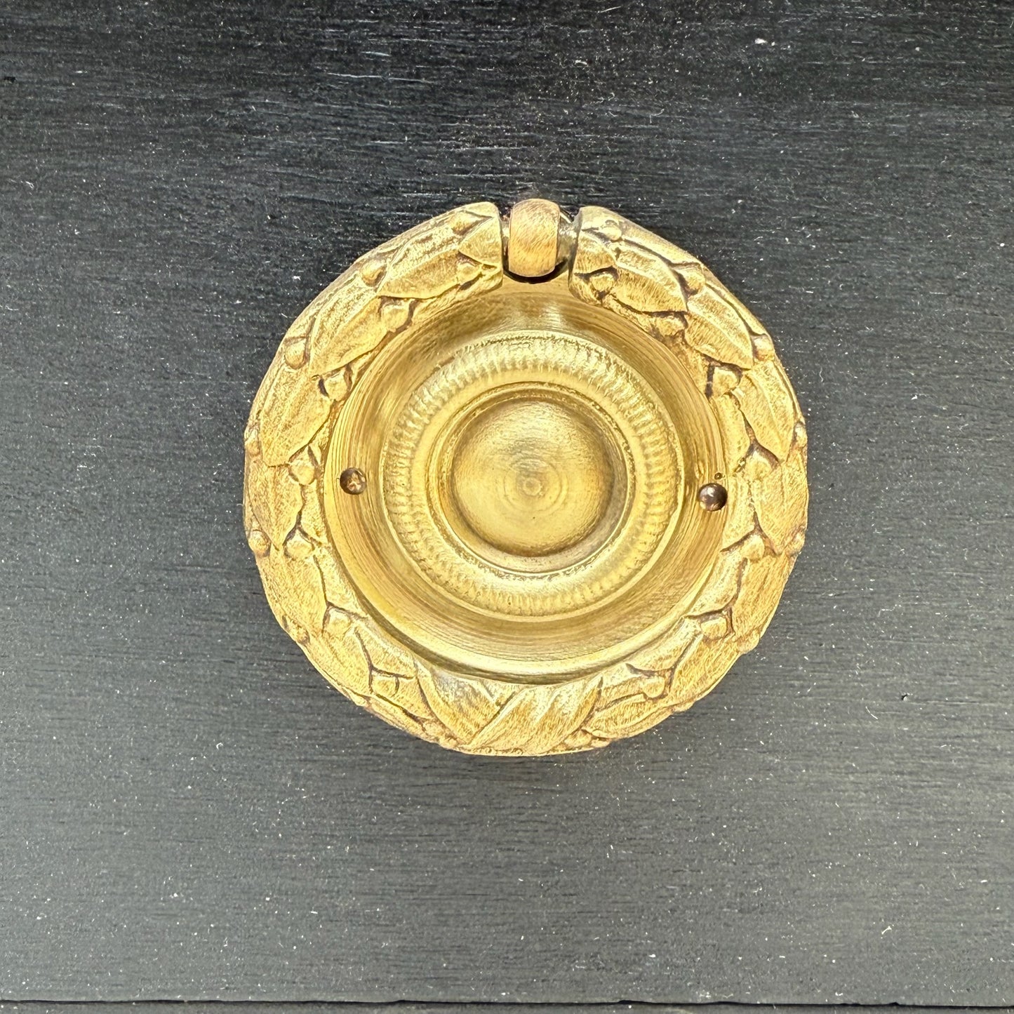 Black Louis XVI-Style Commode