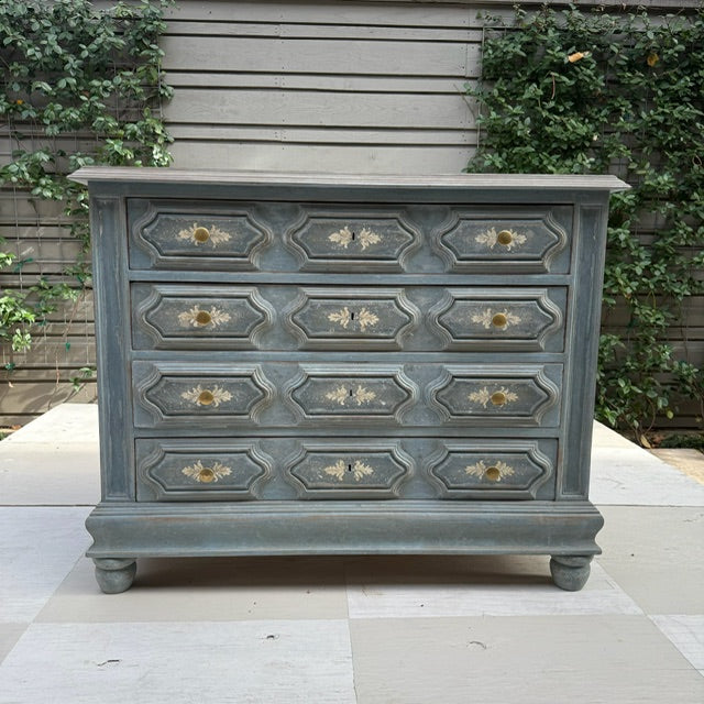 Hand-Painted Spanish Chest of Drawers