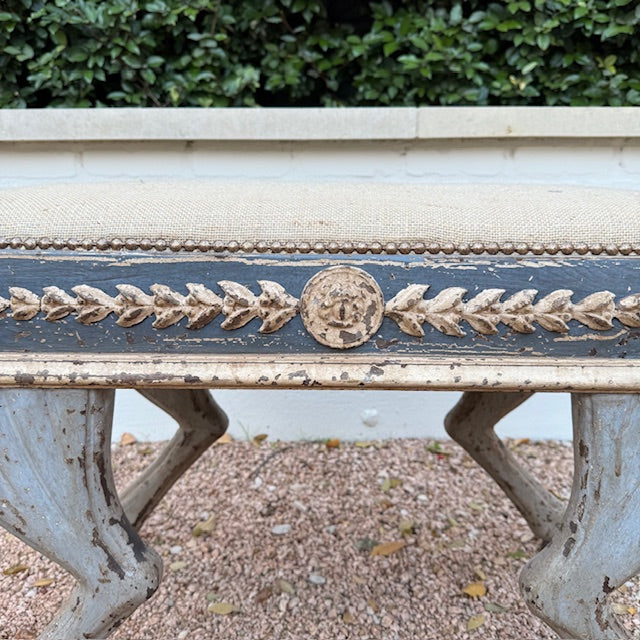 Pair of 19th c. Italian Hooved Footstools