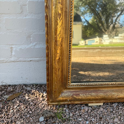 19th c. Louis Philippe Mirror, Gold