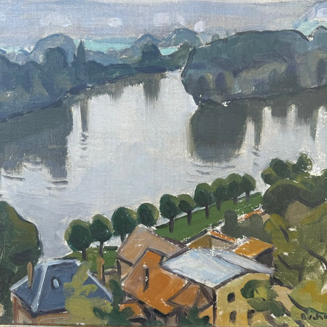 Framed Landscape by Bechon Sauzeau