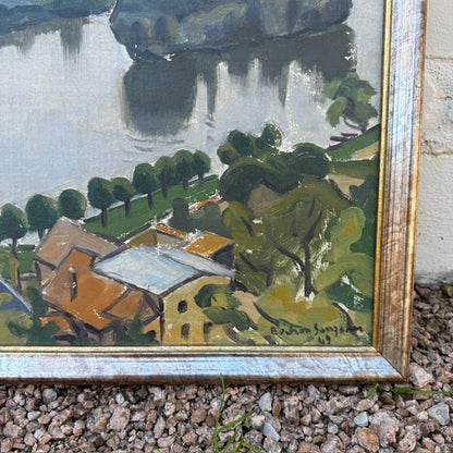 Framed Landscape by Bechon Sauzeau