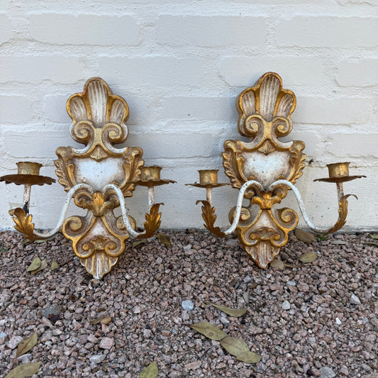 Early 20th c. French Candle Sconces