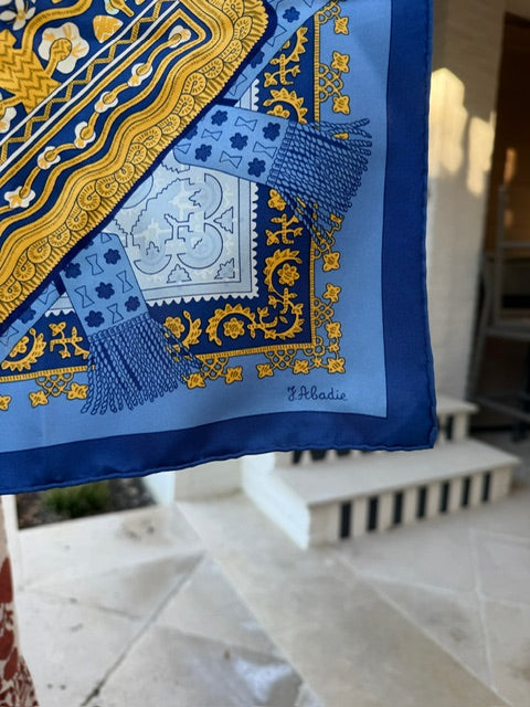 Hermès Scarf, "Brins d'Or"