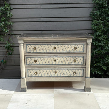 Hand-Painted French Empire Commode