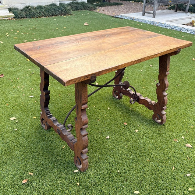 18th c. Spanish Trestle Table, Walnut