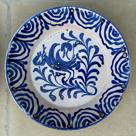 19th c. Spanish Fajalauza Bowl