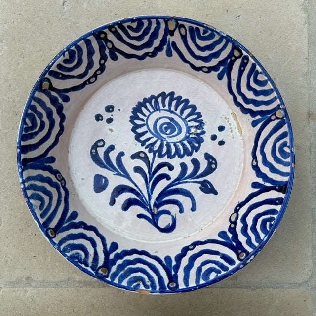 19th c. Spanish Fajalauza Bowl