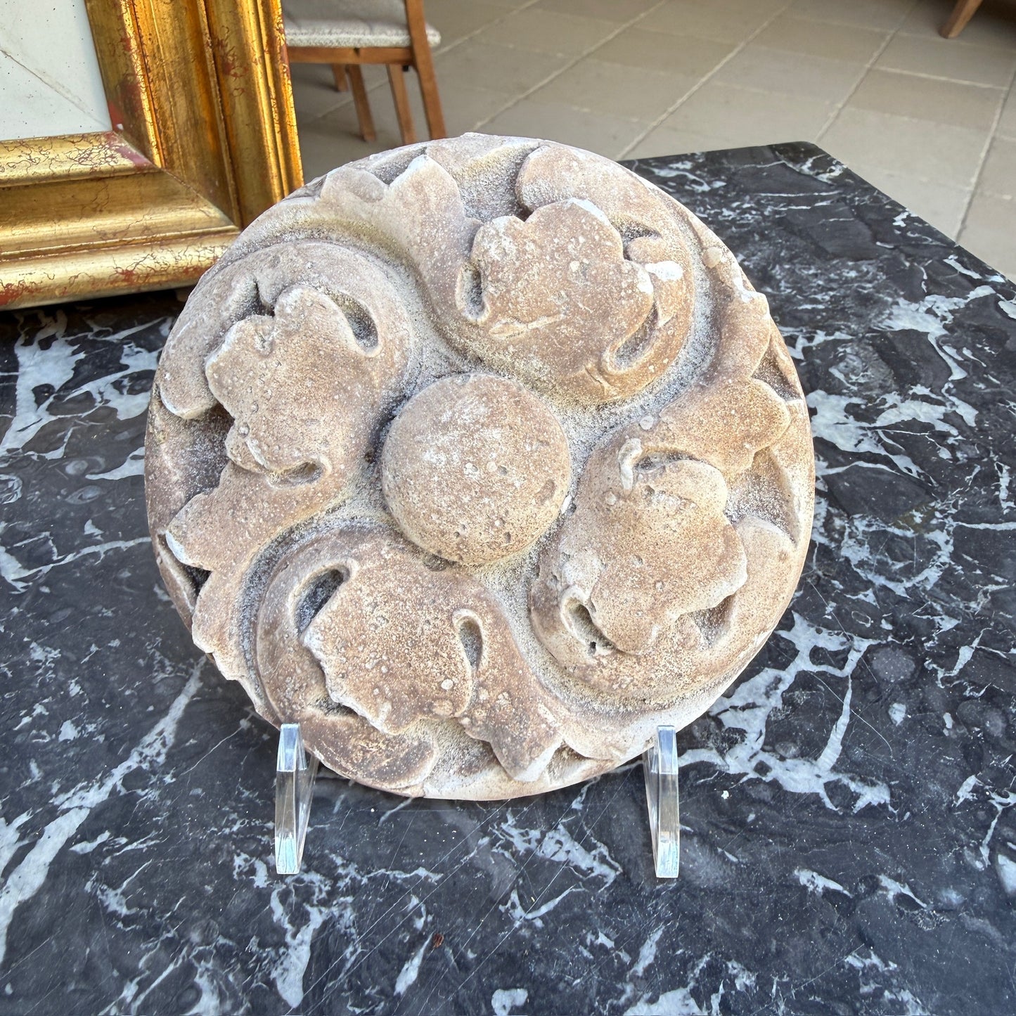Pair of French Plaster Fragments