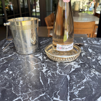 English Silver Plated Wine Coaster