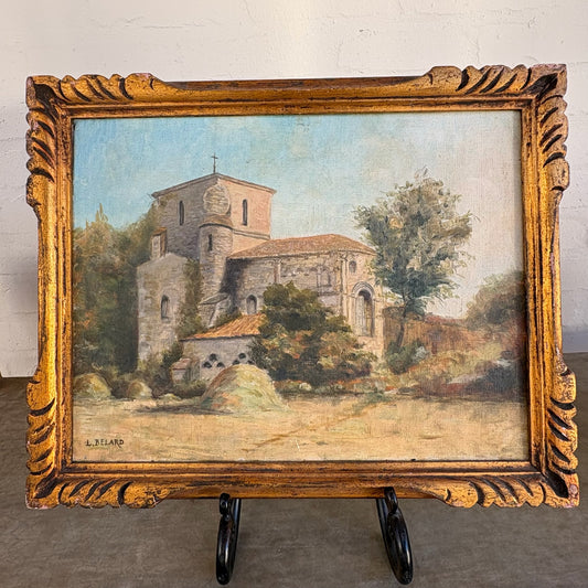 Late 19th c. Framed Provencal Landscape