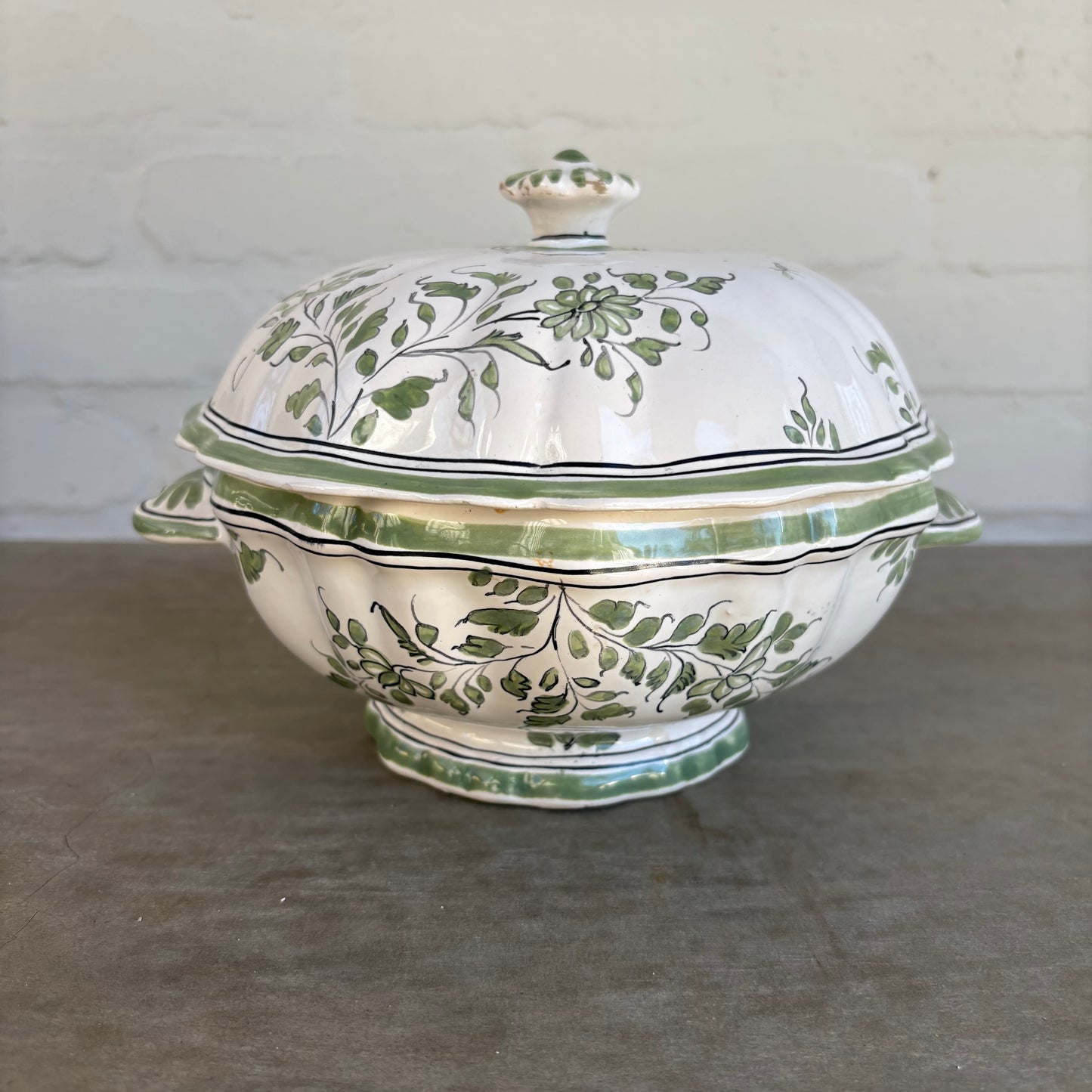 19th c. Moustiers Tureen