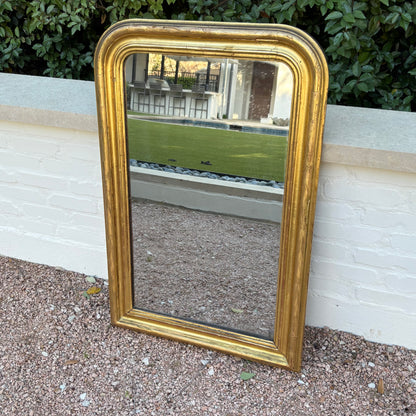 19th c. Louis Philippe Mirror, Gold
