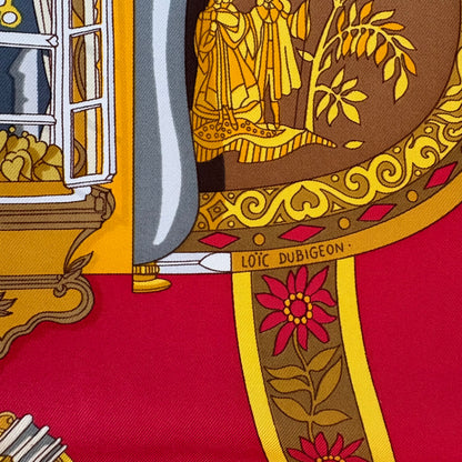 Vintage Hermès Scarf, "Salzburg"